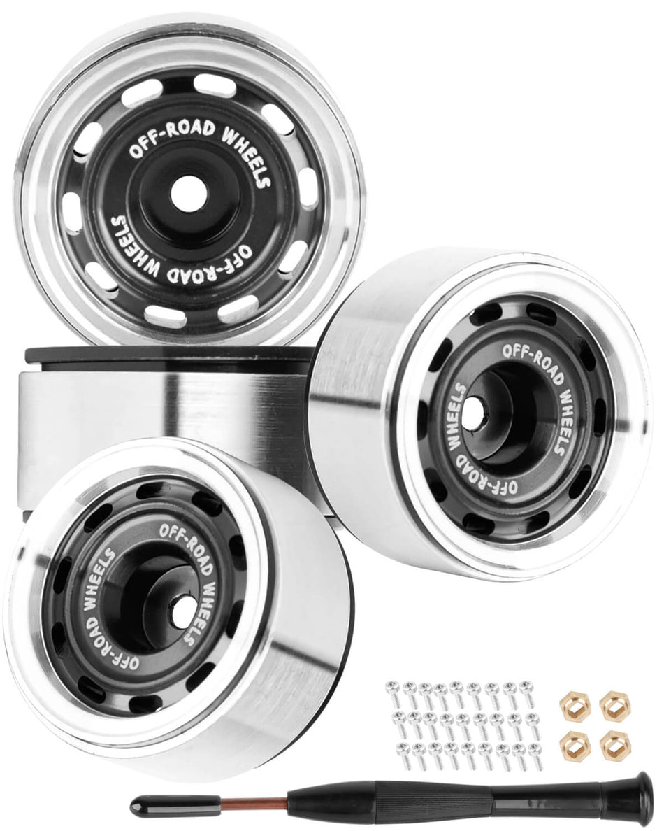 0.7 Beadlock Wheel Aluminum Beadlock Deep Dish Wheels for 1/30 Axial SCX30 1/32 Redcat Ascent-32