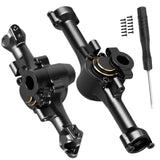 ARRCat Front Rear Axles Housing Upgrades Part for 1/30 Axial SCX30 Chev rolet K10/Jeep Wrangler JLU 4X4/F0rd Bronco 4X4