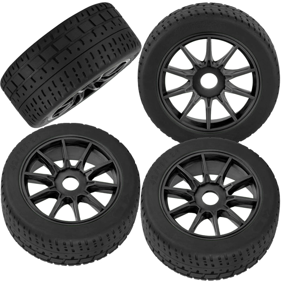 RC Highway Tires Wheel for Arrma 1/8 Typhon 6s BLX,1/7 Infraction 6S BLX/Limitless