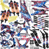 RC Aluminium Upgrades Part for 1/10 Traxxas Slash Rustler Stampede 4X4 VXL BL-2s Hoss 4WD VXL