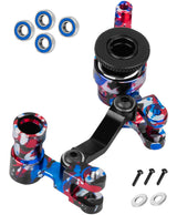 Aluminium Steering Bellcrank Upgrades Part for 1/10 Traxxas Slash Rustler Stampede 4X4 VXL BL-2s Hoss 4WD VXL