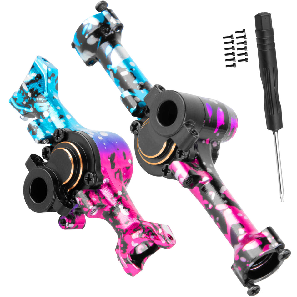 ARRCat Front Rear Axles Housing Upgrades Part for 1/30 Axial SCX30 Chev rolet K10/Jeep Wrangler JLU 4X4/F0rd Bronco 4X4