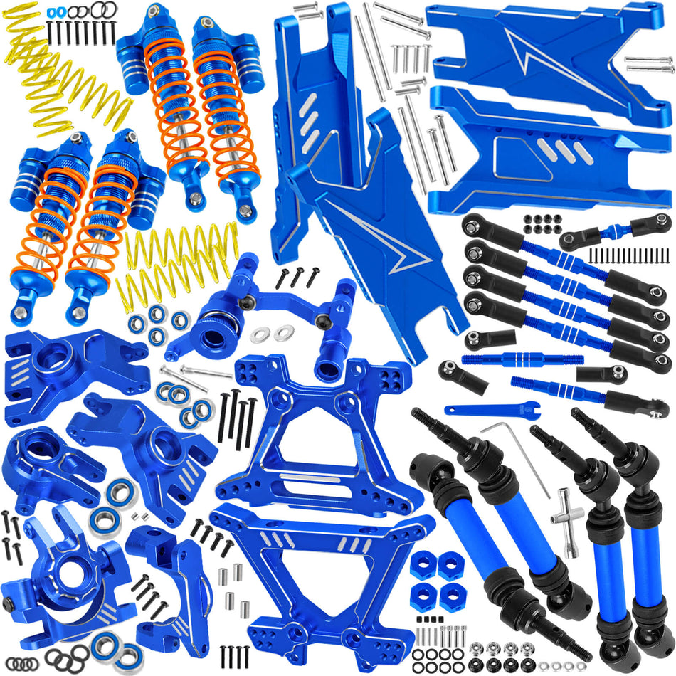RC Aluminium Upgrades Part for 1/10 Traxxas Slash Rustler Stampede 4X4 VXL BL-2s Hoss 4WD VXL