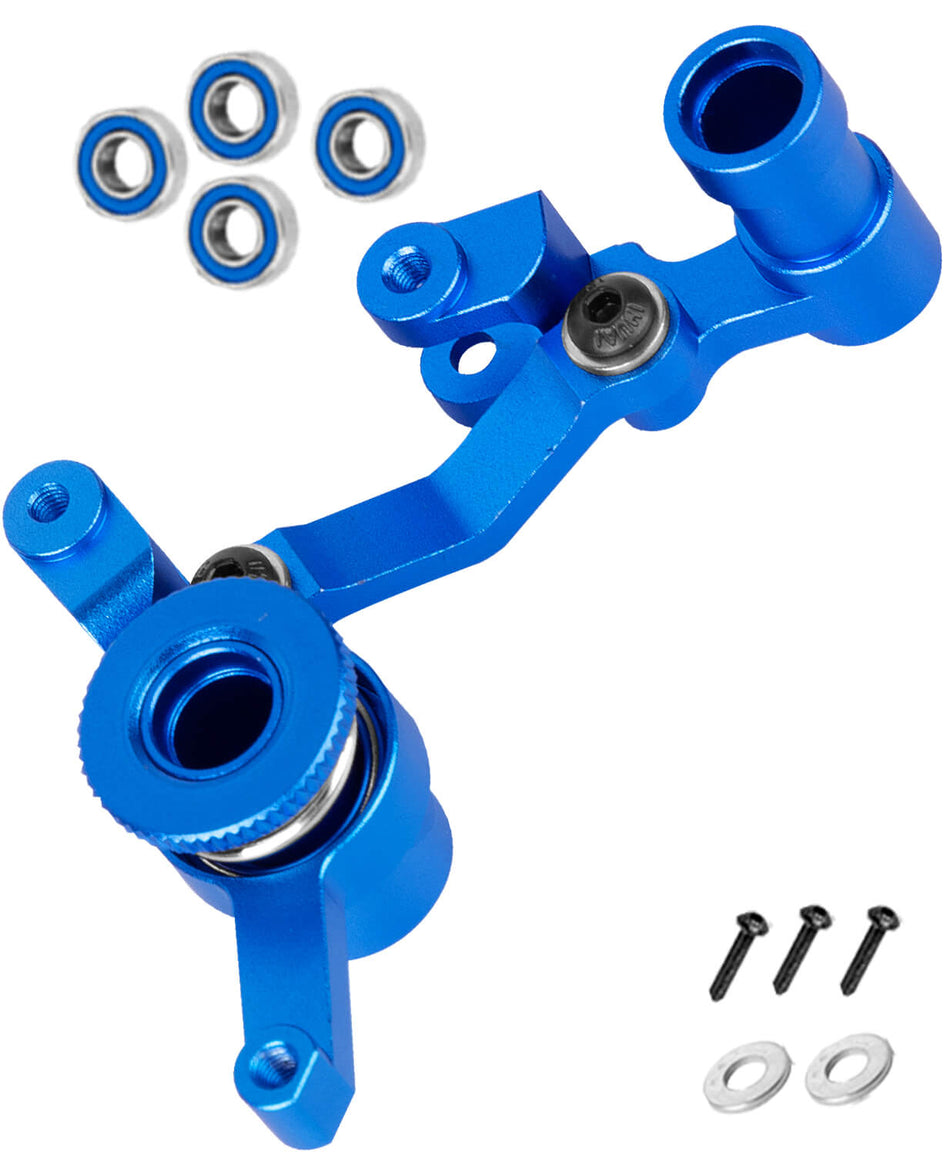 Aluminium Steering Bellcrank Upgrades Part for 1/10 Traxxas Slash Rustler Stampede 4X4 VXL BL-2s Hoss 4WD VXL