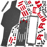 RC Carbon Fibre Chassis Upgrades Part for 1/10 Traxxas Slash 2WD LCG