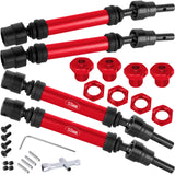 Aluminum Drive Shaft Axles Upgrades Part for 1/8 Arrma Typhon 3S BLX(Mega 550)
