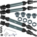 Aluminum Drive Shaft Axles Upgrades Part for 1/8 Arrma Typhon 3S BLX(Mega 550)