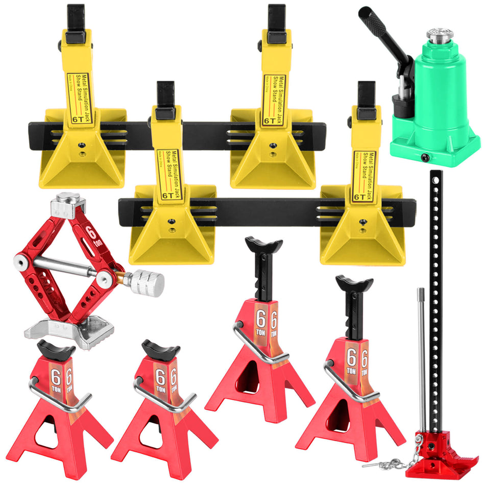 RC Metal Decoration Upgrades Part for 1/8 1/10 Traxxas TRX4/Axial SCX10 Tamiya CC01 D90 HPI HSP D110 TF2 Gen7/Gen8