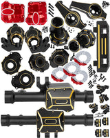 RC Upgrades Part for 1/10 Traxxas TRX4,ARRCat Brass Front & Rear Portal Axles