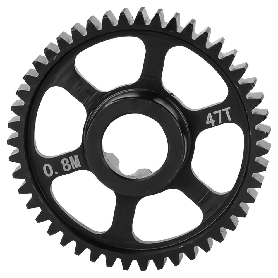 Steel 47T 0.8Mod Main Gear Upgrades Part for 1/16 Traxxas Mini Maxx 4WD RTR Brushless Monster Truck Mini XRT