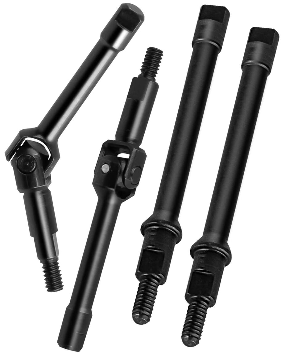 Steel Axles Drive Shaft CVD Set Upgrades Part for 1/30 Axial SCX30 Chevrolet K10/Jeep Wrangler JLU 4X4/Ford Bronco 4X4