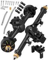 Front Rear Portal Axles (+5mm Wider on Each Side) Upgrades Part for Axial 1/24 SCX24 C10 JLU Gladiator Bronco Deadbolt 1/24 RC Crawler