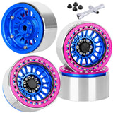 Alloy 2.2 Beadlock Wheels Rims for 1/10 Traxxas TRX4 TRX6 Axial SCX10 SCX10 II SCX10 III SCX10 Pro Gen7/8 D90 VS4-10 MST CFX