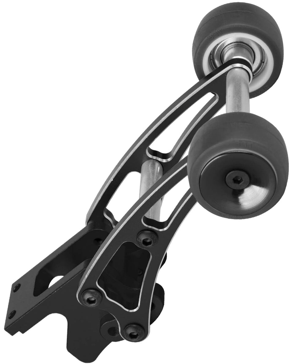 Aluminum Adjustable Wheelie Bar Set Upgrades Part for 1/14 HYPER GO MJX 14209 14210 H14BM High Speed RC Car