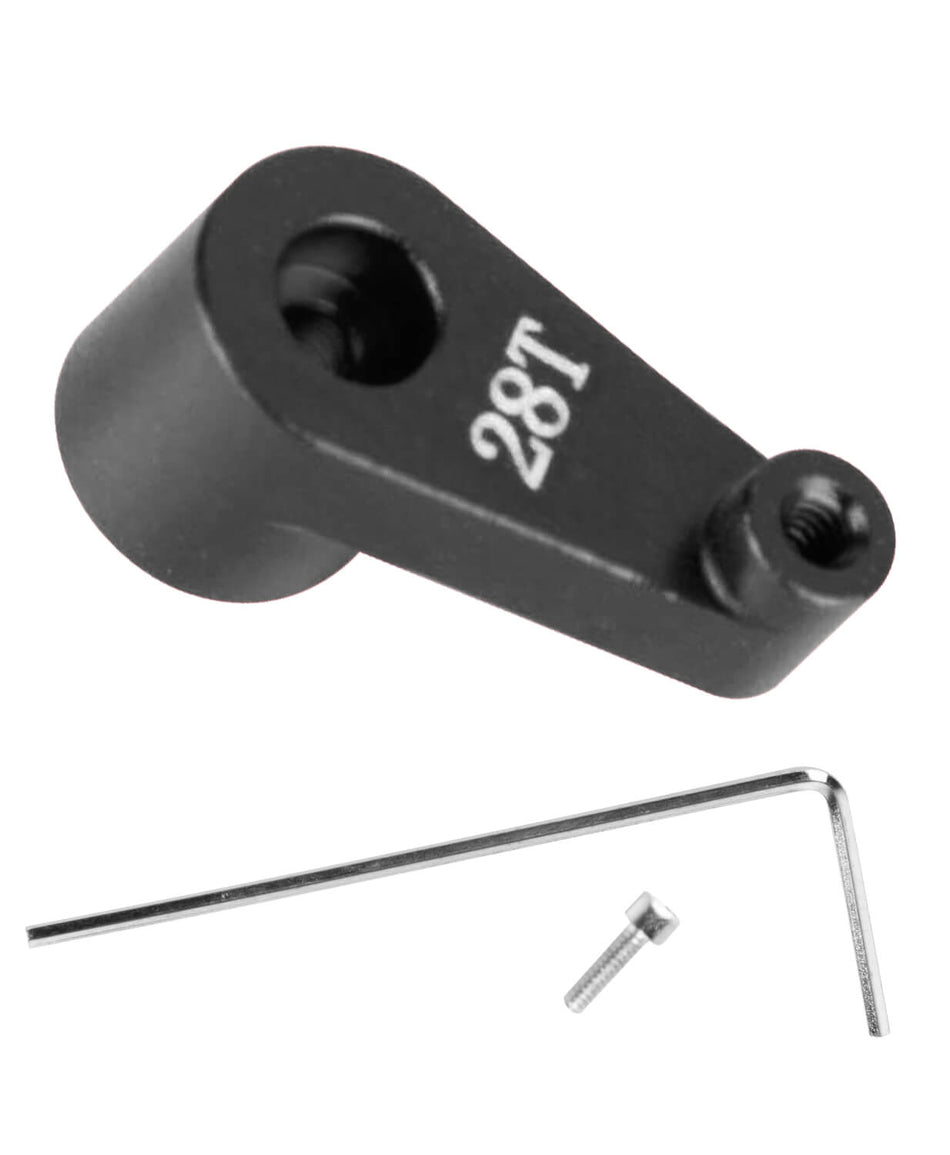 ARRCat Aluminum 28T Steering Horn Servo Upgrades Part for 1/30 Axial SCX30