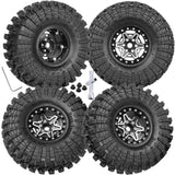 1.9 Wheels and Tires for 1/10 Traxxas TRX4 TRX6 Axial SCX10 SCX10 II 90046 SCX10 III AXI03007 SCX10 Pro Gen7/8 D90 VS4-10 MST CFX