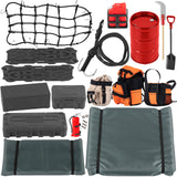 RC Roof Luggage Tent Bag Decoration Upgrades Part for 1/10 Traxxas Trx4 Trx6 Axial SCX10 GEN 7/GEN 8