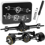 Front Rear Axles Upgrades Part for 1/30 Axial SCX30 Chev rolet K10/Jeep Wrangler JLU 4X4/F0rd Bronco 4X4