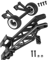 Aluminum Wing Mount & Wheelie Bar Set Upgrades Part for Arrma 1/8 Kraton 6S BLX(EXB),1/8 Notorious 6S BLX V6 Brushless RC Monster Trucks