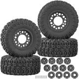 RC Truck Tires 12/14/17mm Hex for Traxxas Slash 2WD 4X4,Arrm a Senton,Axial,Rc4wd,Redcat