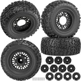 12mm/14mm/17mm Hex RC Truck Tires for Traxxas Slash 2WD 4×4,Arrm a Senton,Axial,Rc4wd,Redcat
