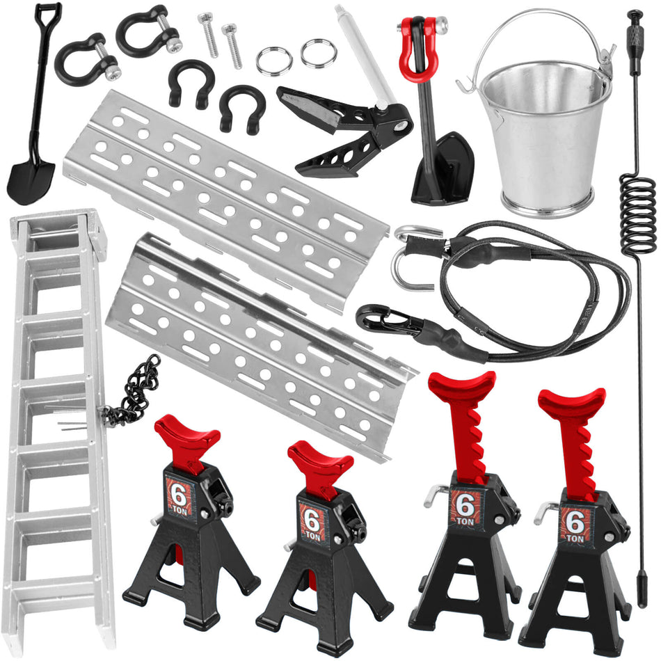 RC Decoration Upgrades Part for 1/18 Traxxas TRX4M/FCX18 Chevrolet K10,1/24 Axial SCX24/AX24/FMS FCX24 Chevrolet K5
