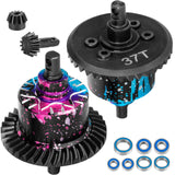 Front Rear 37T Differential Gear Upgrades Part for 1/10 Traxxas Slash 4X4 (VXL)/Rustler 4X4 (VXL)/Stampede 4X4 (VXL)/Jato 4X4 VXL 4WD,XO-1