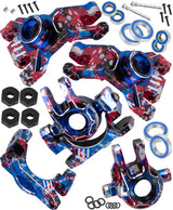 RC Caster Steering Block Upgrades Part for 1/10 Traxxas Slash Rustler Stampede Jato 4X4 (VXL)(BL-2s) 4WD,Ford Fiesta ST Rally (VXL)(BL-2s)