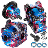 Aluminium Transmission Gearbox Upgrades Part for 1/10 Traxxas Slash/Rustler/Stampede/Jato VXL 4X4 4WD,XO-1