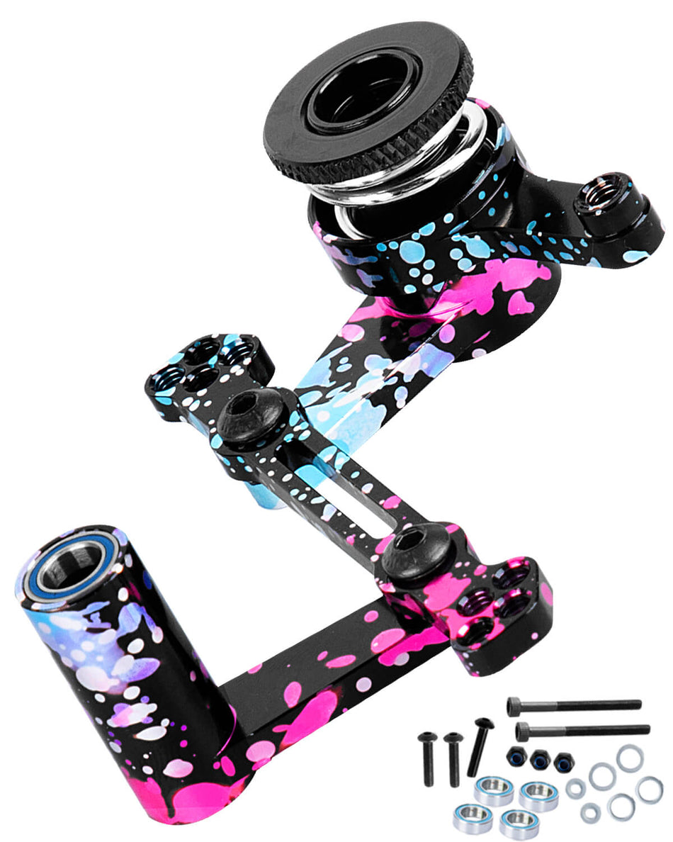 Aluminum Steering Bellcrank Upgrades Part for 1/10 Traxxas Slash 2WD/Rustler 2WD/Bandit 2WD (VXL)