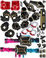 RC Upgrades Part for 1/10 Traxxas TRX4,ARRCat Brass Front & Rear Portal Axles