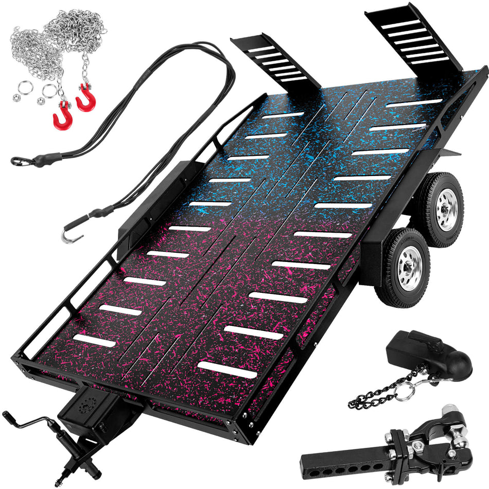RC Trailer Upgrades Part for 1/8 1/10 RC Crawler Traxxas TRX4 TRX6 Redcat Scout II Gen8 Tamiya Axial Scx10 II D90 Wraith