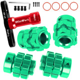 RC 6mm Extended Wheel Hub Drive Upgrades Part for 1/10 Traxxas E-Maxx/T-Maxx/E-Revo/Revo/Summit