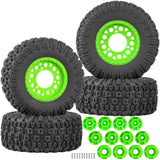 RC Truck Tires 12/14/17mm Hex for Traxxas Slash 2WD 4X4,Arrm a Senton,Axial,Rc4wd,Redcat