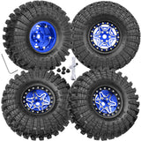 1.9 Wheels and Tires for 1/10 Traxxas TRX4 TRX6 Axial SCX10 SCX10 II 90046 SCX10 III AXI03007 SCX10 Pro Gen7/8 D90 VS4-10 MST CFX