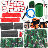 RC Roof Luggage Tent Bag Decoration Upgrades Part for 1/10 Traxxas Trx4 Trx6 Axial SCX10 GEN 7/GEN 8