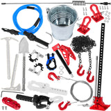 RC Crawler Car Metal Decoration Upgrades Part for 1/10 Traxxas Trx4 Trx6 Axial SCX10 GEN 7/GEN 8