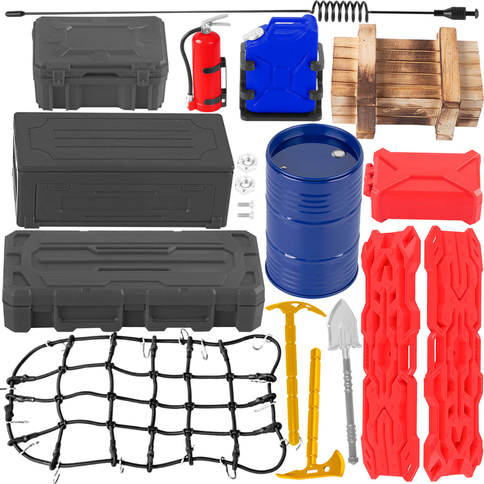 RC Crawler Car Decoration Upgrades Part for 1/10 Traxxas Trx4 Trx6 Axial SCX10 GEN 7/8