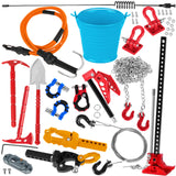 RC Crawler Car Metal Decoration Upgrades Part for 1/10 Traxxas Trx4 Trx6 Axial SCX10 GEN 7/GEN 8