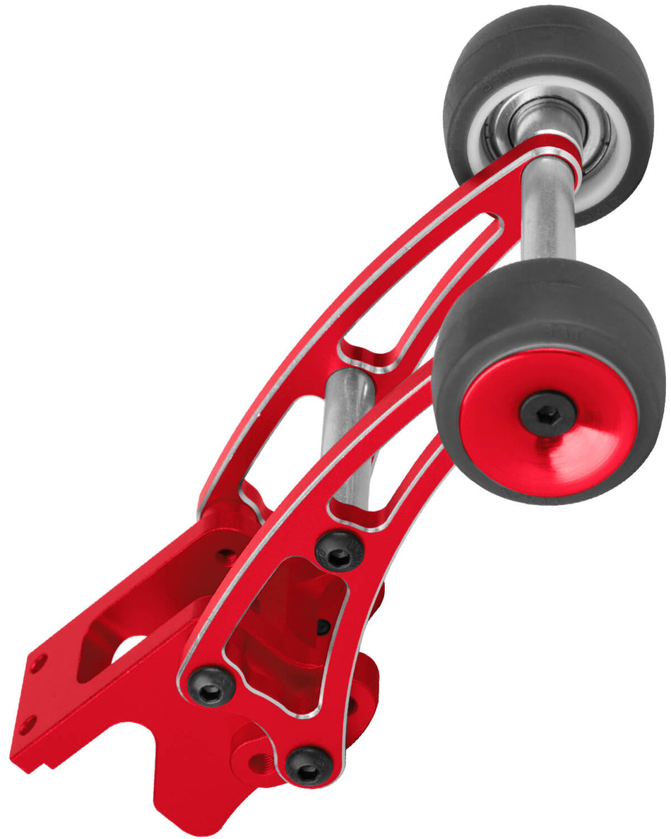 Aluminum Adjustable Wheelie Bar Set Upgrades Part for 1/14 HYPER GO MJX 14209 14210 H14BM High Speed RC Car