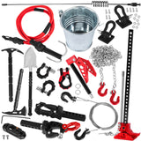 RC Crawler Car Metal Decoration Upgrades Part for 1/10 Traxxas Trx4 Trx6 Axial SCX10 GEN 7/GEN 8