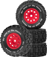 4PCS RC Wheel Tires for 1/14 Arrma Mojave Grom