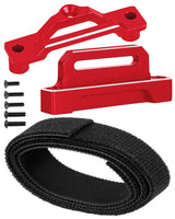 RC Alloy Battery Plate Upgrades Part for 1/10 Traxxas Slash BL-2s/Drag Slash chevrolet C10/Ford Mustang