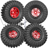 1.9 Wheels and Tires for 1/10 Traxxas TRX4 TRX6 Axial SCX10 SCX10 II 90046 SCX10 III AXI03007 SCX10 Pro Gen7/8 D90 VS4-10 MST CFX