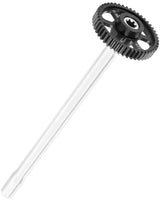 Steel 47T 0.8Mod Main Gear & Center Drive Shaft Axles Upgrades Part for 1/16 Traxxas Mini Maxx 4WD RTR Brushless Monster Truck (107154-1)