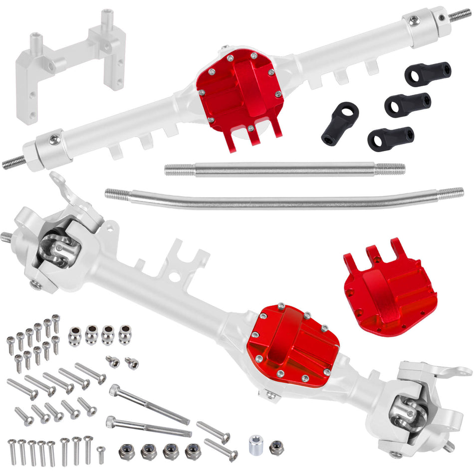 Aluminum Axles Upgrades Part for 1/10 Axial SCX10 SCX10 II 90046 90047 RC Crawler Car
