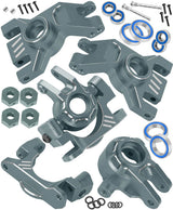 RC Caster Steering Block Upgrades Part for 1/10 Traxxas Slash Rustler Stampede Jato 4X4 (VXL)(BL-2s) 4WD,Ford Fiesta ST Rally (VXL)(BL-2s)