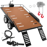 RC Aluminum Trailer Upgrades Part for 1/10 RC Crawler Traxxas TRX4 TRX6 Redcat Gen8 Axial SCX10
