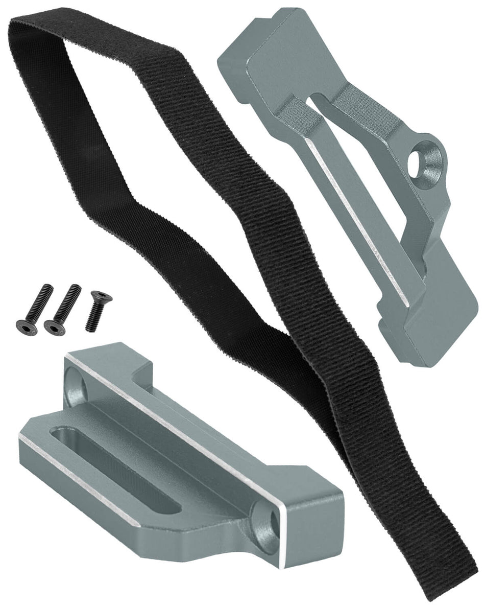 Aluminium Battery Plate Battery Mount Upgrades Part for 1/10 Traxxas Slash 2WD (VXL)/Ford F-150 Raptor
