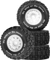4PCS RC Wheel Tires for 1/14 Arrma Mojave Grom